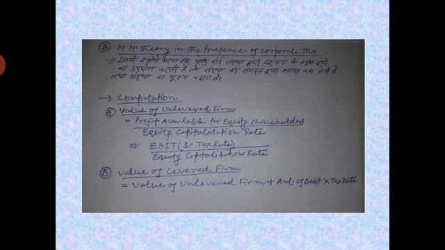 27. B. Com. Pt 3 Topic- M.M.Theory of Capital structure by Dr. H. K. Singh смотреть онлайн