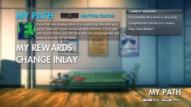 How to Change Your Path on RockSmith 2014 смотреть онлайн