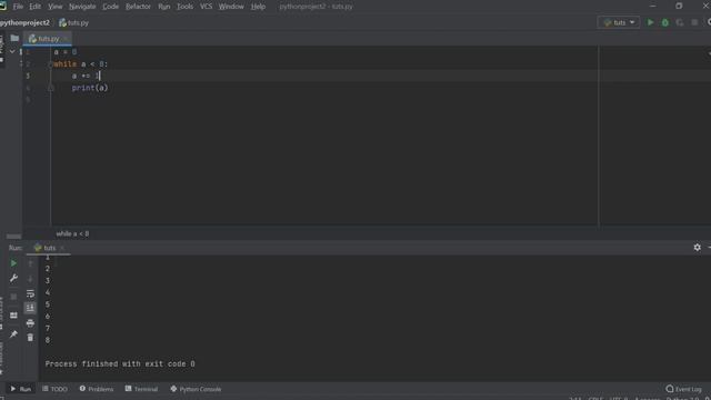 Python || While loop with break and continue statements смотреть онлайн