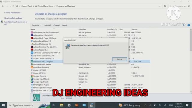 AutoCAD 2007 Kasari uninstall garne // How To uninstall AutoCAD смотреть онлайн