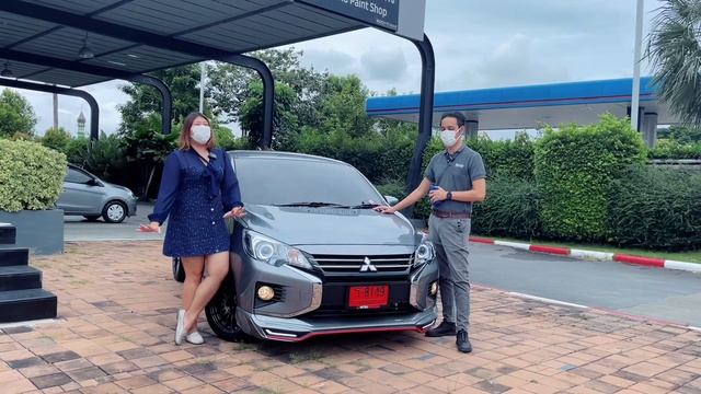 รีวิว Mitsubishi Mirage Active CVT 2023 สีเทาไททาเนียม 509,000 บาท พร้อมตกแต่งสวยจัดเต็ม พร้อมใช้งา смотреть онлайн