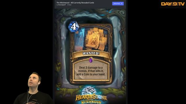 Hearthstone - The Witchwood - Card Review смотреть онлайн