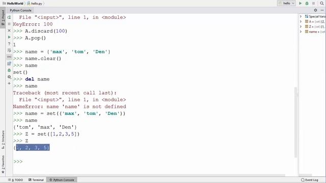 Python Tutorial for Beginners 15 Python Sets смотреть онлайн