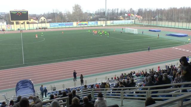 ФК "Домодедово" забивает 1-ый гол в ворота ФК "Карелия" смотреть онлайн