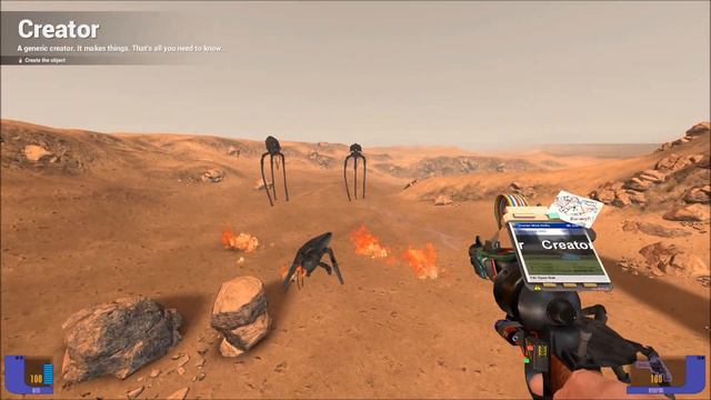 WAR OF THE WORLDS TRIPODS VS ATTACK HELECOPTERS NPC BATTLE GARRY'S MOD смотреть онлайн