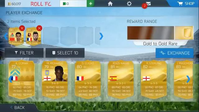 Fifa 16 UT Mobile Open Pack and Players exchange V1 смотреть онлайн
