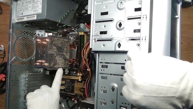 Ремонт компьютера НЕ ВКЛЮЧАЕТСЯ ПИЩИТ замена кулера и профилактика смотреть онлайн