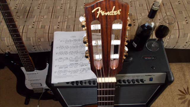 MIXCRAFT 6 & FENDER GUITAR CN 240 SCE NAT NYLON STRING смотреть онлайн