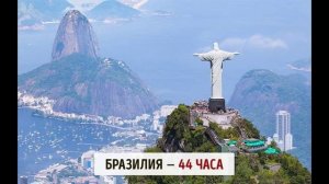 Сколько часов в неделю работают в разных странах мира