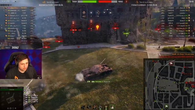 ТЫ НЕ ТЫ, КОГДА ИДЕТ 5 ЧАС СТРИМА / ЛЕВША КОММЕНТИРУЕТ БОЙ / WORLD OF TANKS смотреть онлайн