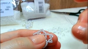 Колье из бисера. Мастер класс. Бисероплетение. Колье "Валентина" Часть 1