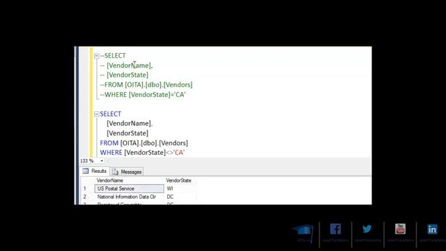 SQL Server - Union Operator (tr) смотреть онлайн