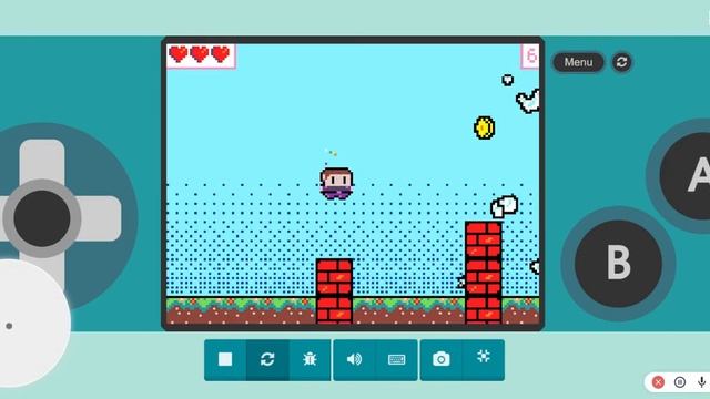 Jumpy platformer part 1 | our coded game | Jappan Scrren смотреть онлайн
