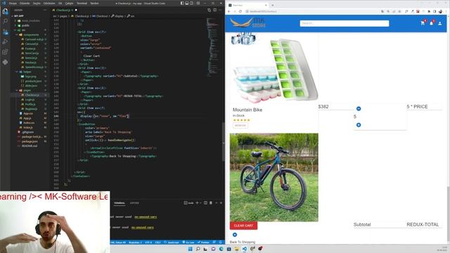 REACT E-COMMERCE APP - 9 Checkout смотреть онлайн