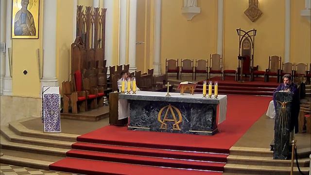 Св. Месса 19.03.2022 в 18:00 смотреть онлайн