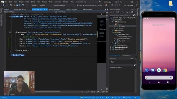 #3 - LogIn App Xamarin.Forms - Encryption And Decryption And How To Have A Lot Of Bugs In Your App