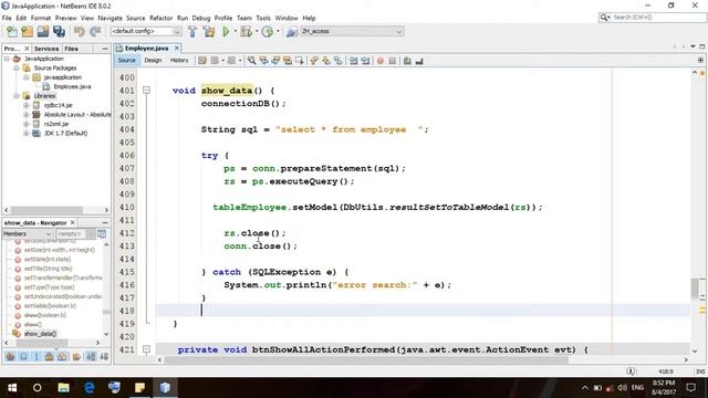 #09 Java + Oracle ::: Show each row on JTable after inserted a new row in Java oracle смотреть онлайн