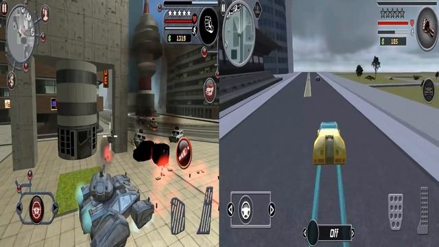 ►Future Crime Simulator vs Space Gangster_Android Game Play HD By games hole смотреть онлайн