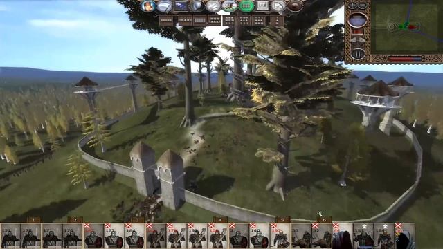 THE CONQUEST OF LOTHLORIEN! Third Age Total War: Divide & Conquer - Dol Guldur Campaign #8 смотреть онлайн