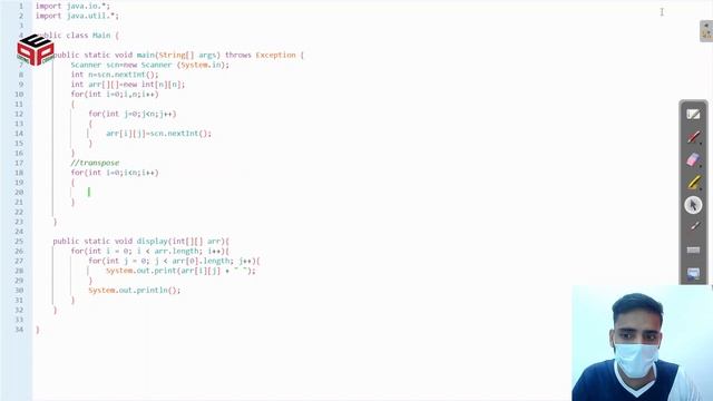 Rotate by 90 degrees 2D Arrays | In English | Java | Video_6 смотреть онлайн