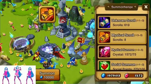 Summoners War F2P: Summoning 18 Mystical Scrolls 051815