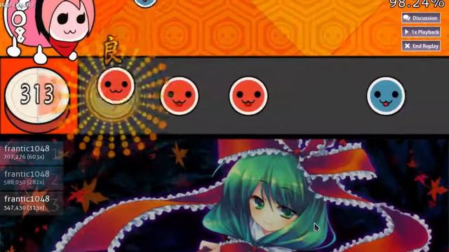 frantic1048 IOSYS Miracle Hinacle Rokodo RL Taiko Curse 2016 10 24 Taiko смотреть онлайн