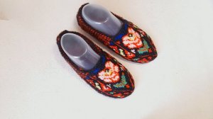 Лезгинские тапочки джурабы по МК @Вязание Терапия.