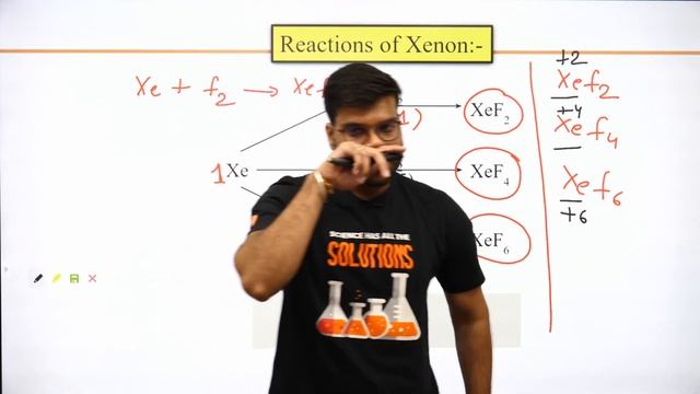 P Block | Group-18 (Noble gases) | Chemical reactions of Xe,XeF6,XeF4 | L-22 | Arvind Arora смотреть онлайн