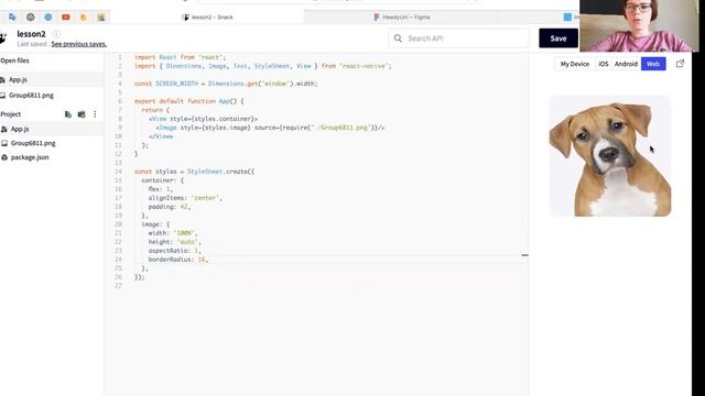 React Native Урок 2 часть 3 - Добавляем картинку и описание к ней смотреть онлайн