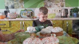 Напекли с дочкой ВКУСНЫЕ ПАСКИ. ПРАЗДНИК ПАСХА в кругу семьи.