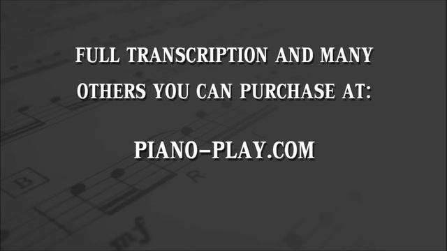 Michel Petrucciani - Besame Mucho / from album Solo Live (transcription) смотреть онлайн
