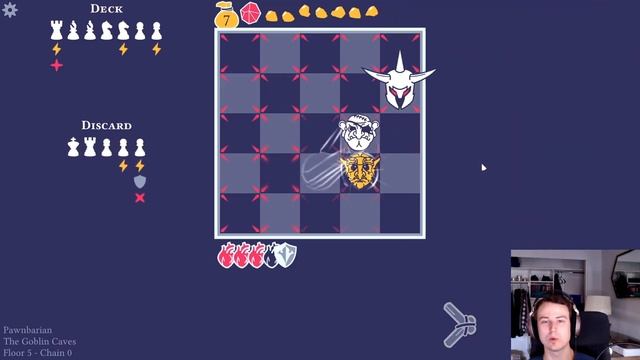 Pawnbarian Demo Gameplay | Deck Building Chess Puzzles смотреть онлайн