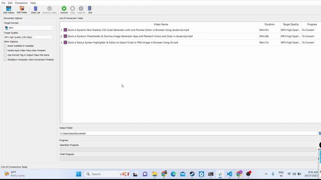 Python 3 FFMPEG Project to Build Bulk Video Converter With ProgressBar GUI Desktop App смотреть онлайн