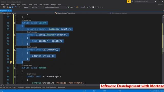 Adapter Design Pattern смотреть онлайн