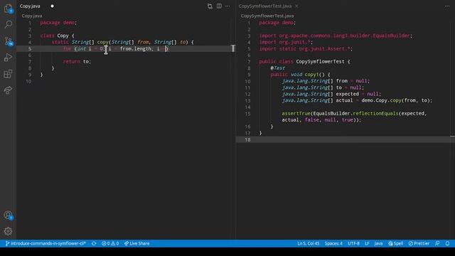 Live generation of Java unit tests in Visual Studio Code смотреть онлайн