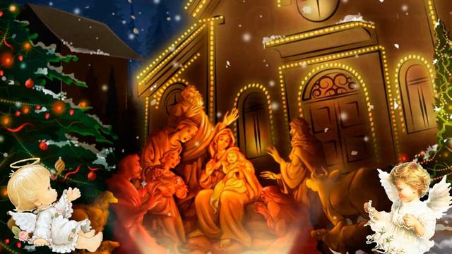 С Рождеством Христовым! Красивое оригинальное поздравление. Поздравления в Рождество Христово 2022! смотреть онлайн