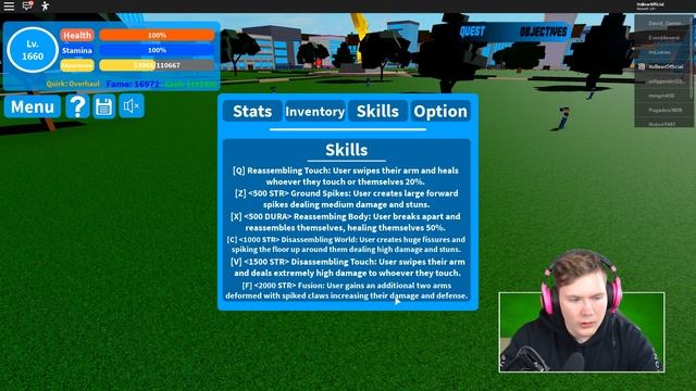 BOKU NO ROBLOX REMASTERED: ALL CODES & CRAZY OVERHAUL QUIRK [February/March 2020] смотреть онлайн
