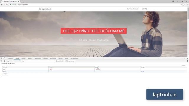 Sử dụng console để debug Javascript trên Google Chrome смотреть онлайн