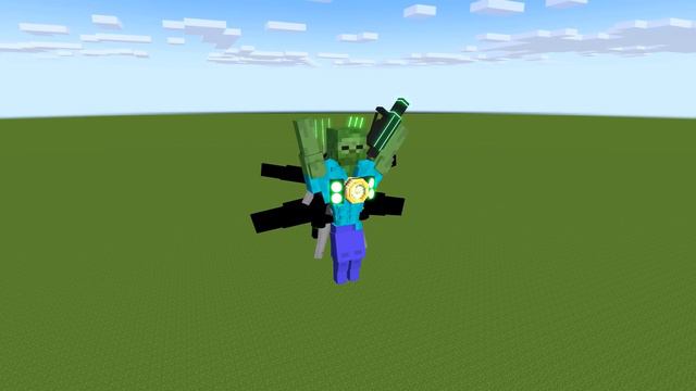 Minecraft Mobs: Become Skibidi Toilet GIANT VS TV MAN TITAN - Minecraft Animation смотреть онлайн