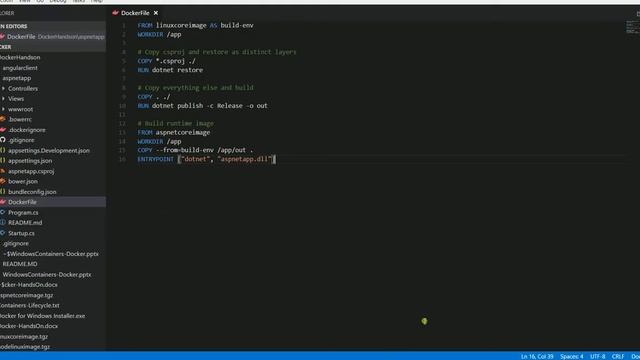 Docker 000: Create a Docker Image смотреть онлайн
