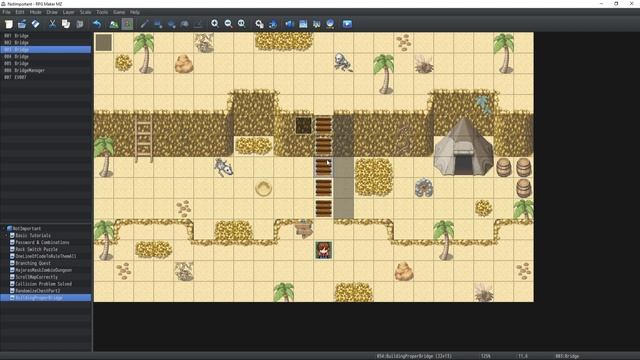 RPG Maker MZ Tutorial #42 - Bridge Over And Under! смотреть онлайн