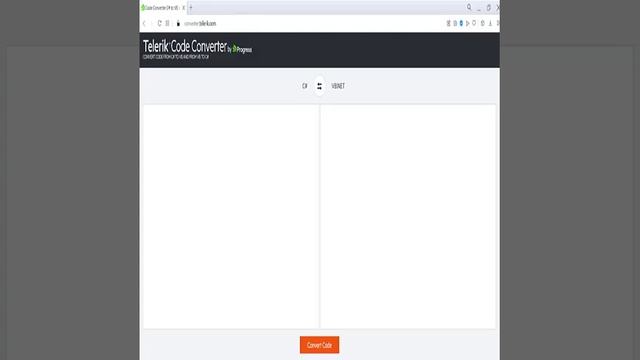 Convertidor de C# a VB.NET смотреть онлайн