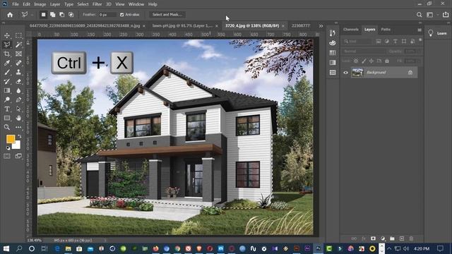 Adobe Photoshop CC: Photoshop Polygonal Lasso Tool | Photoshop Tutorial смотреть онлайн