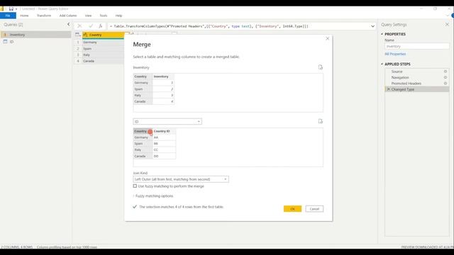 How To Vlookup In PowerBi (Merge Queries) смотреть онлайн