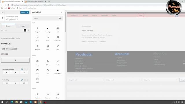 How to make Footer on WordPress use Elementor | WordPress par footer banaya Elementor par Part-2 смотреть онлайн