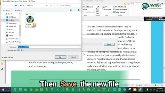 How To Split PDF Using Foxit PDF Reader