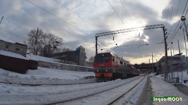 ТЭП70БС-281 с поездом №124 Белгород-Новосибирск смотреть онлайн