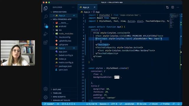 Componentes e estilização no React Native смотреть онлайн