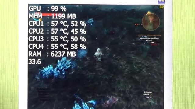 The Witcher 3 on Ultra (Uber) Settings [60FPS] - test, i5-4440, GTX 760 смотреть онлайн