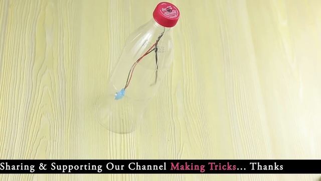 How To Make Flying Airplane Using Cardboard and Coke Bottle смотреть онлайн